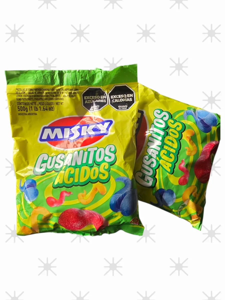 Gusanitos  Acidos Misky