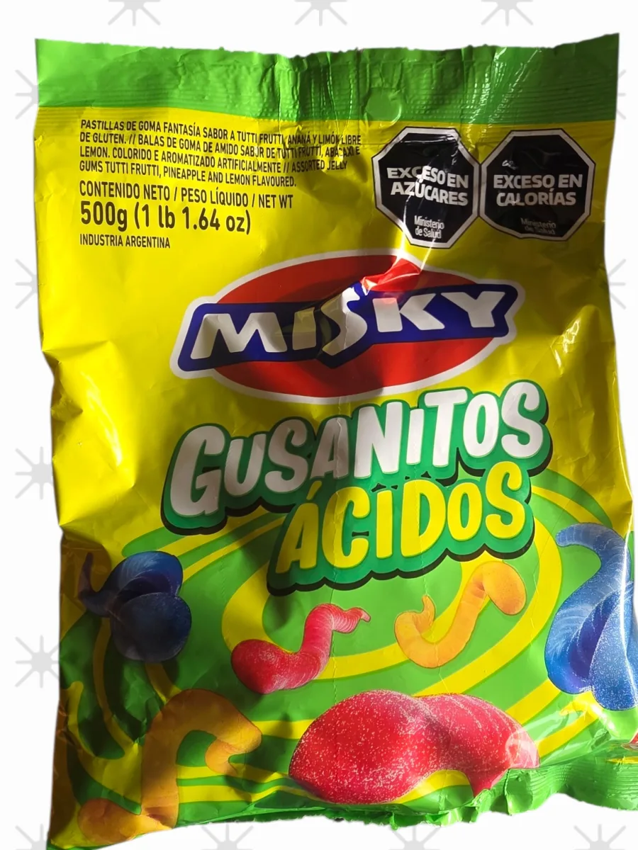 Gusanitos  Acidos Misky